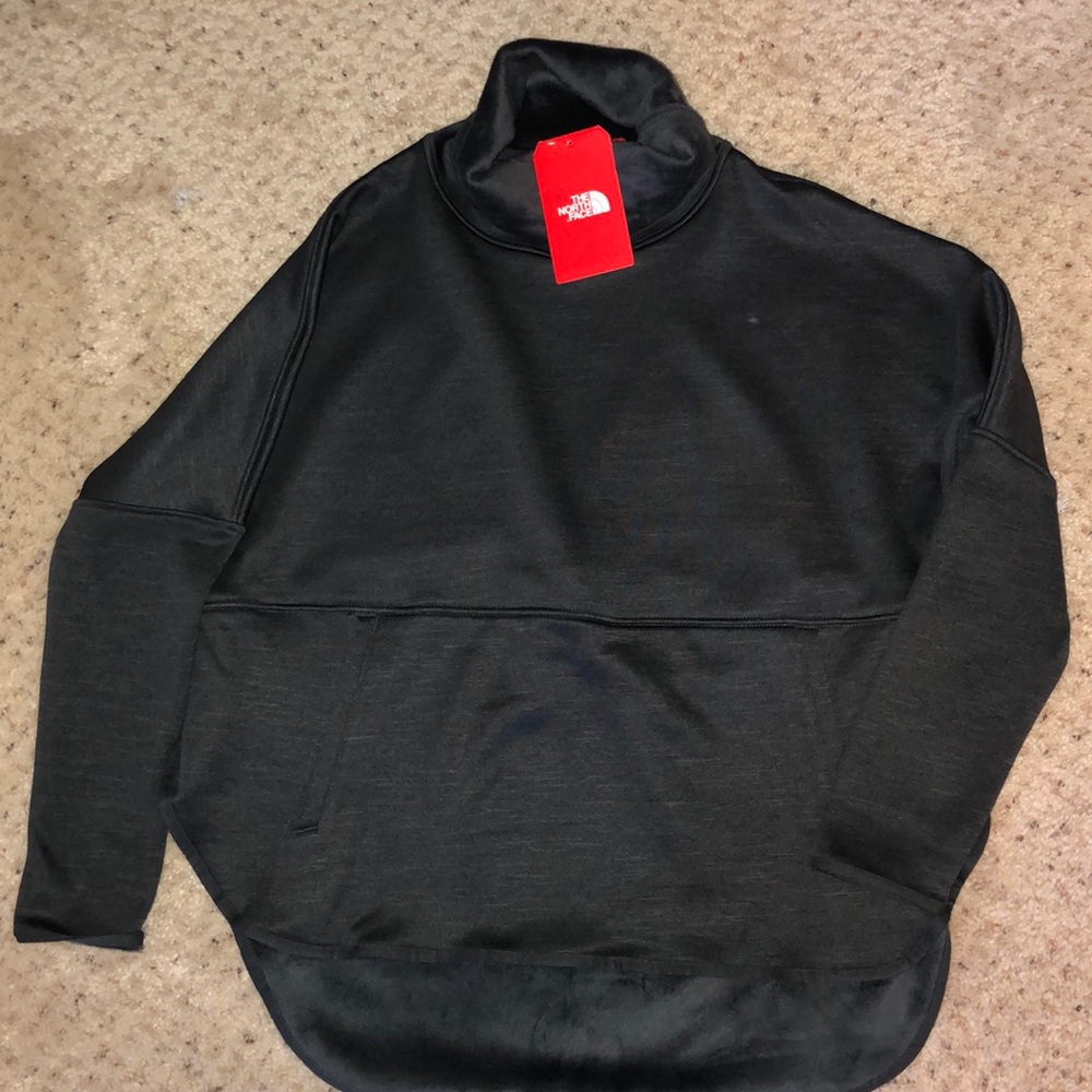 NWT North face fleece lined sweater